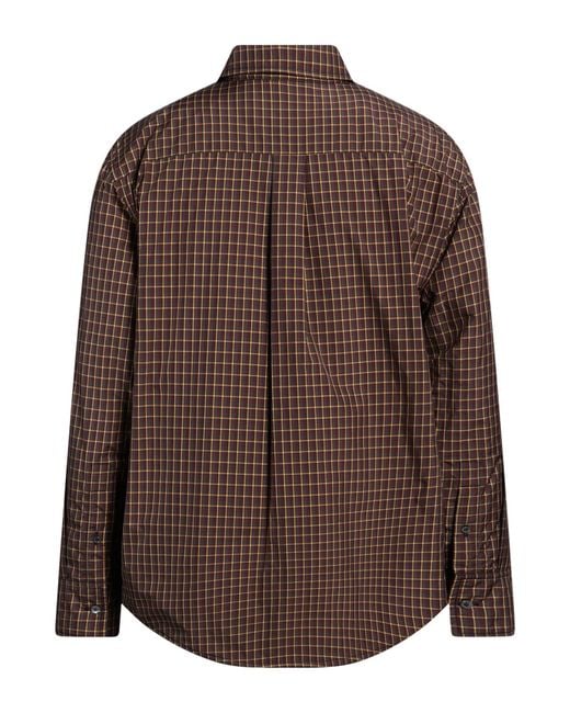 Lanvin Brown Jacket Polyamide for men