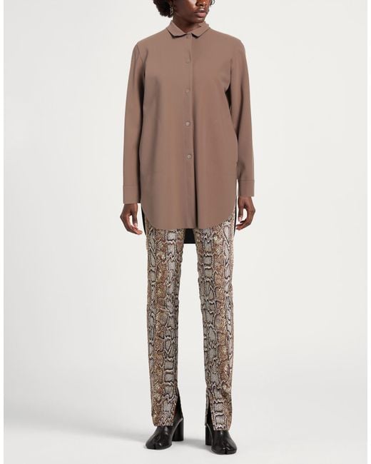 Camicia di Moorer in Brown