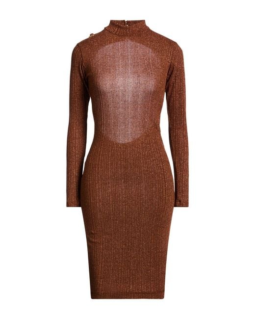 gavroche paris Brown Midi Dresses