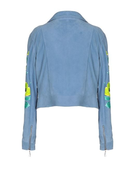 Angelo Marani Blue Sky Jacket Soft Leather