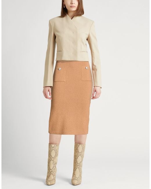 Liu Jo Orange Midi Skirts