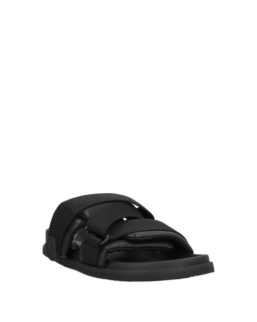Moncler Black Sandals