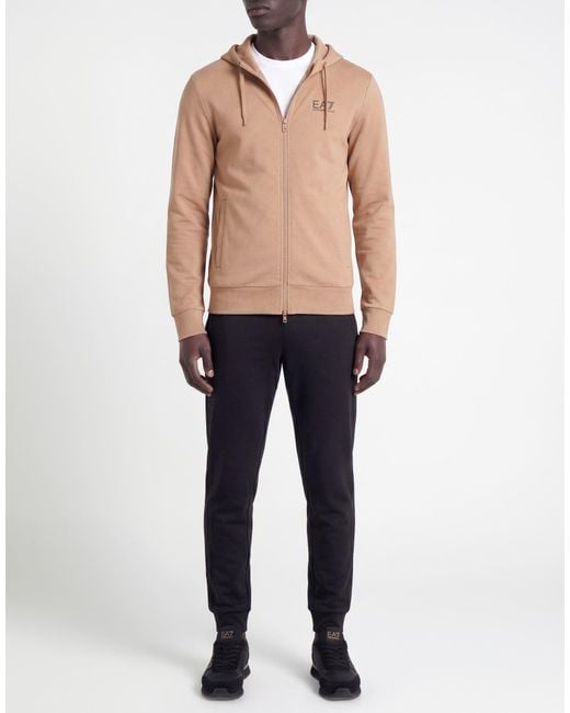 EA7 Natural Sweatshirt Cotton for men