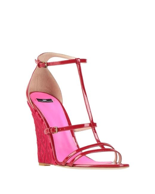 Elisabetta Franchi Pink Sandals