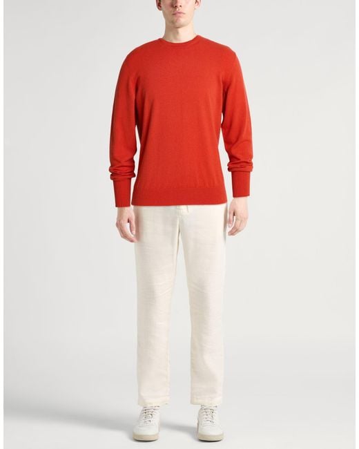 Pullover Drumohr de hombre de color Red