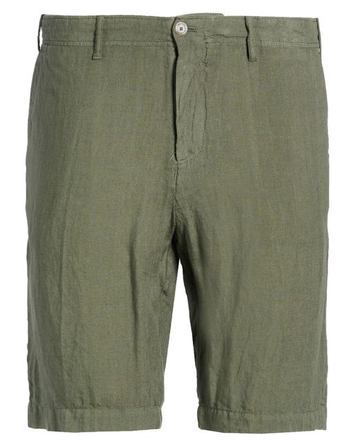 Fedeli Green Shorts & Bermuda Shorts for men