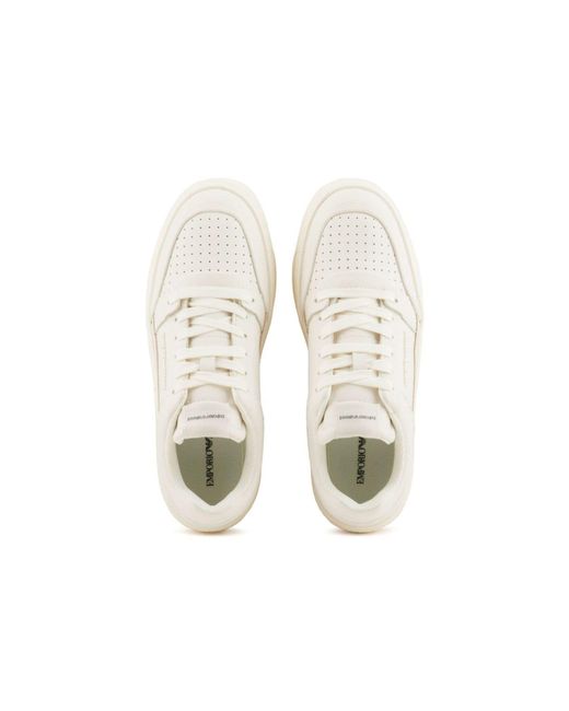 Sneakers di Emporio Armani in White