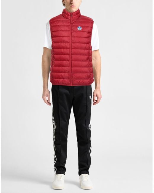 North Sails Red Gilet for men