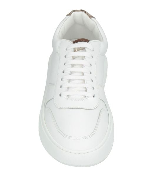 Herno White Sneakers Leather