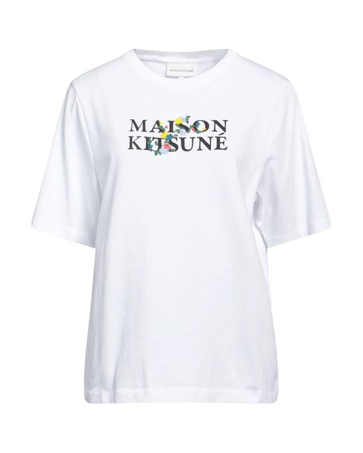 T-shirt di Maison Kitsuné in White