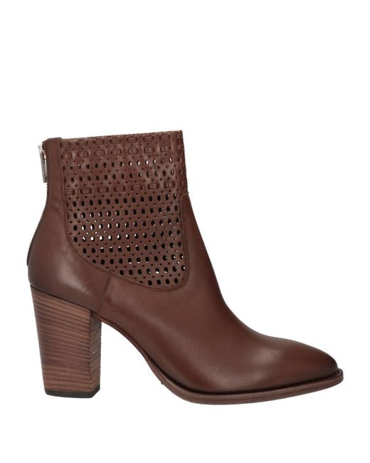 Pantanetti Brown Ankle Boots