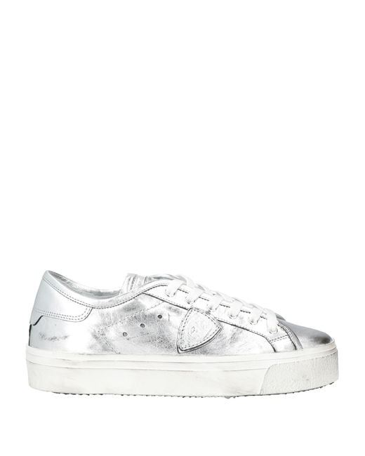 Philippe Model White Sneakers Calfskin