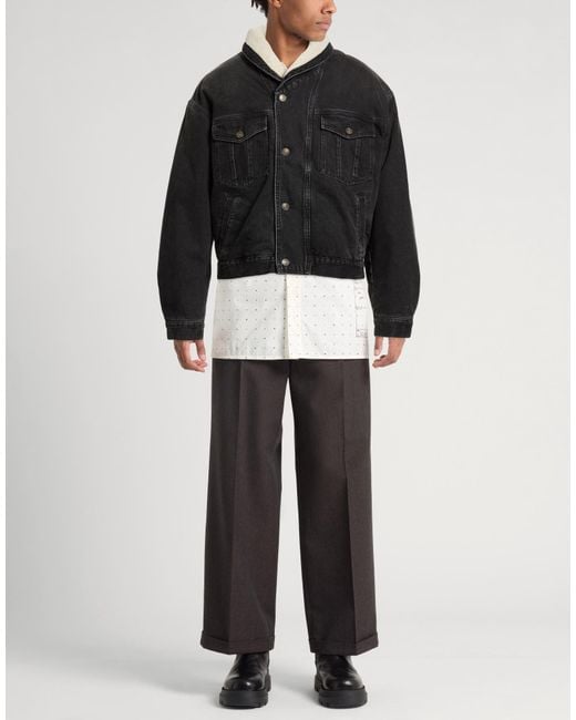 Isabel Marant Black Denim Outerwear for men
