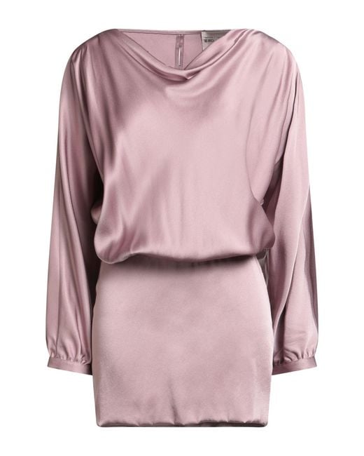 Semicouture Pink Mini Dress