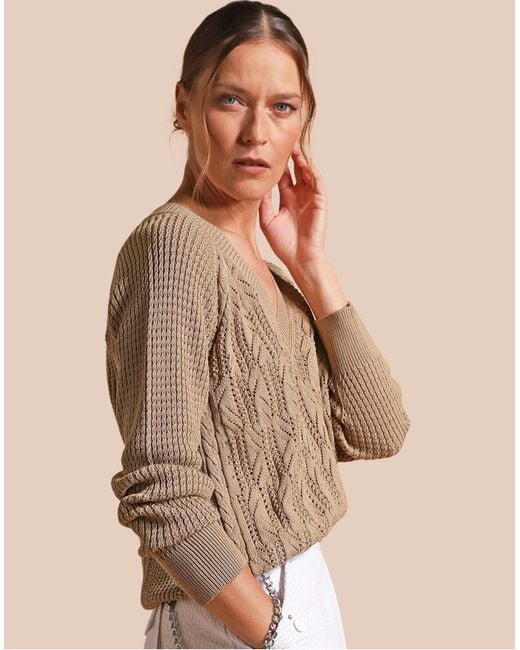 High Natural Pullover