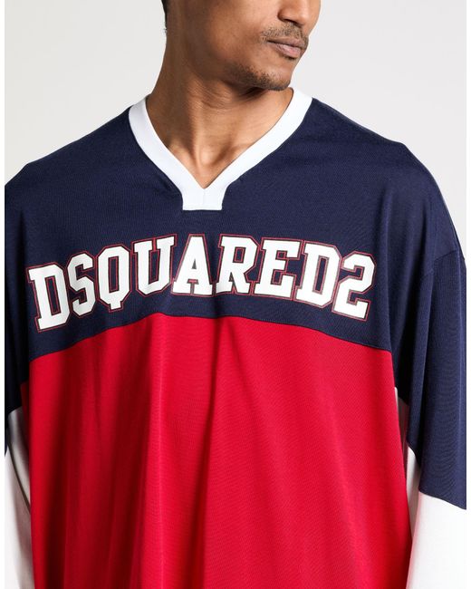 DSquared² Red Sweatshirt for men