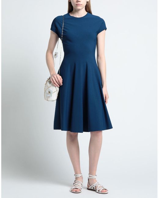 Alaïa Blue Midi Dress