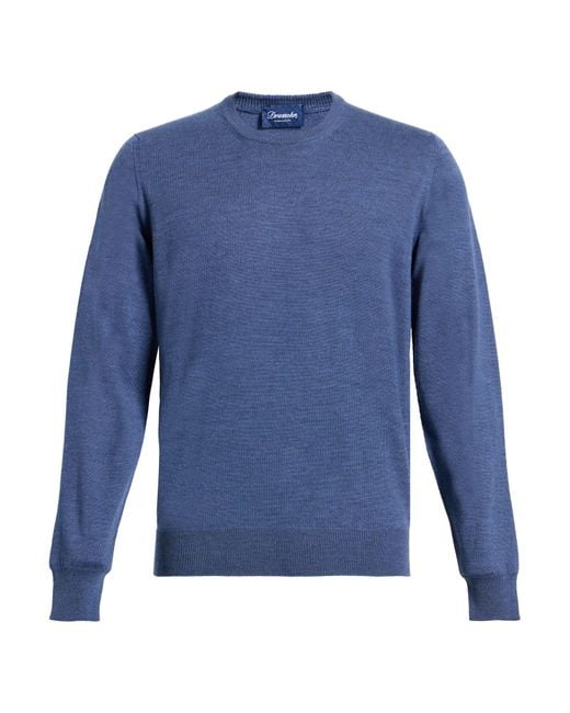 Pullover Drumohr de hombre de color Blue