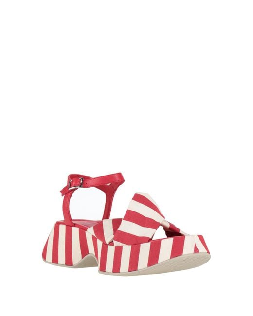 Vic Matié Red Sandals