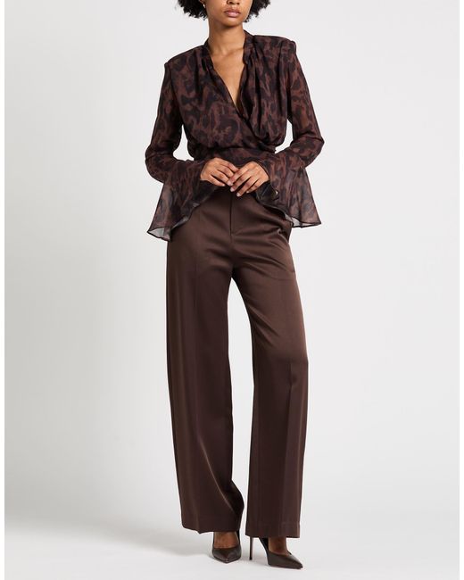 SILENCE LIMITED Brown Top Polyester