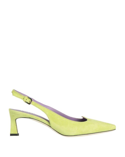 Pollini Yellow Pumps