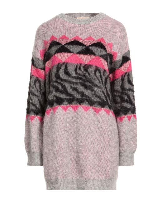 Pullover Kaos de color Pink