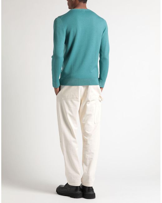 Massimo Alba Blue Sweater Cashmere for men