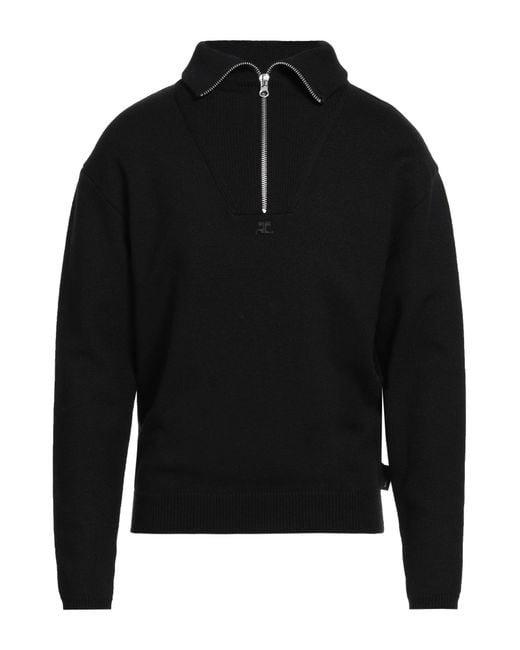 Pullover Courreges pour homme en coloris Black