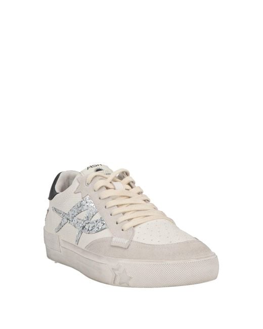 Ash White Sundaze Sneakers Leather