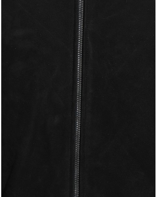 Theory Black Jacket Lambskin for men