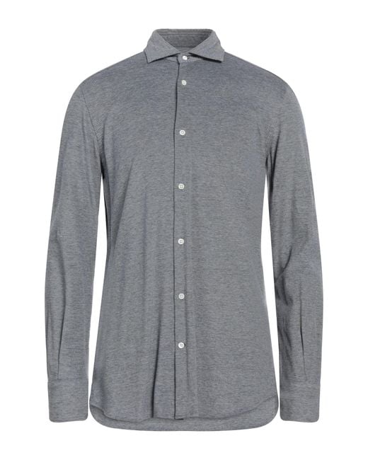 Glanshirt Gray Shirt for men