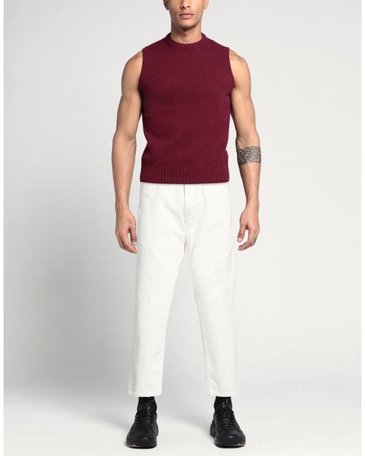 People White Jeans Cotton for men