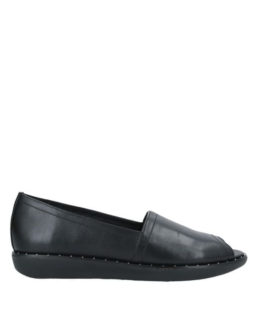 Fitflop Gray Ballet Flats Soft Leather