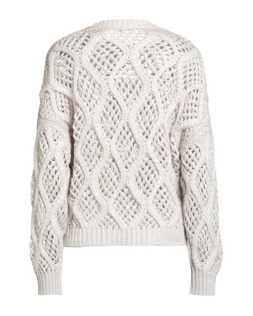 Pullover di Brunello Cucinelli in White