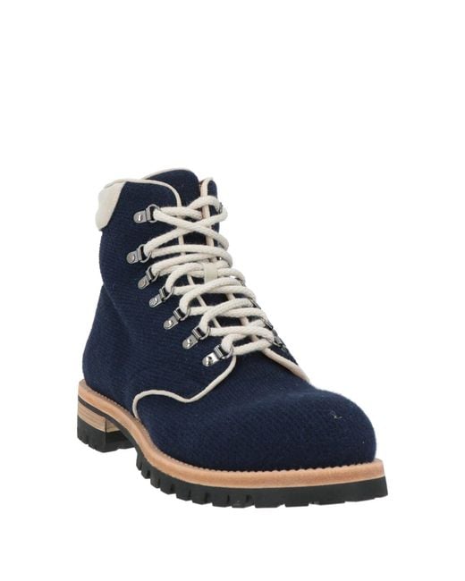 Eleventy Blue Ankle Boots for men