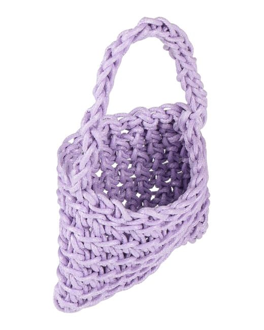NOTHING EVERYTHING Purple Handbag