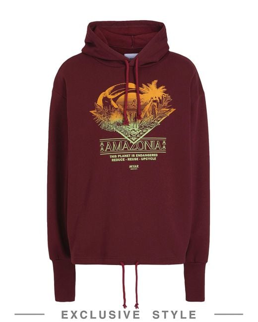 MYAR x YOOX Red Sweatshirt