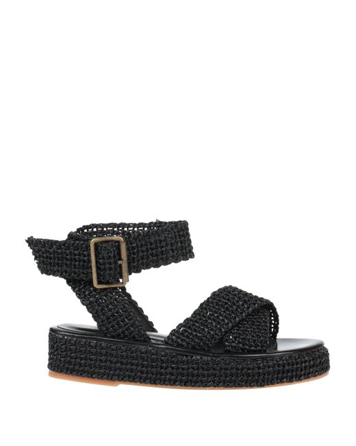 Fiorina Black Sandals