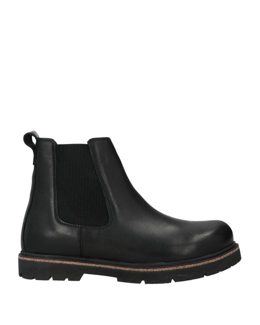 Birkenstock Black Dark Ankle Boots Leather for men