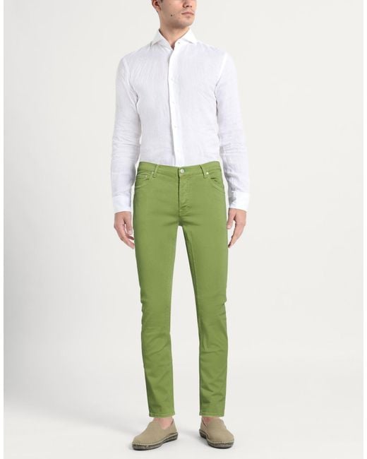 Daniele Alessandrini Green Trouser for men