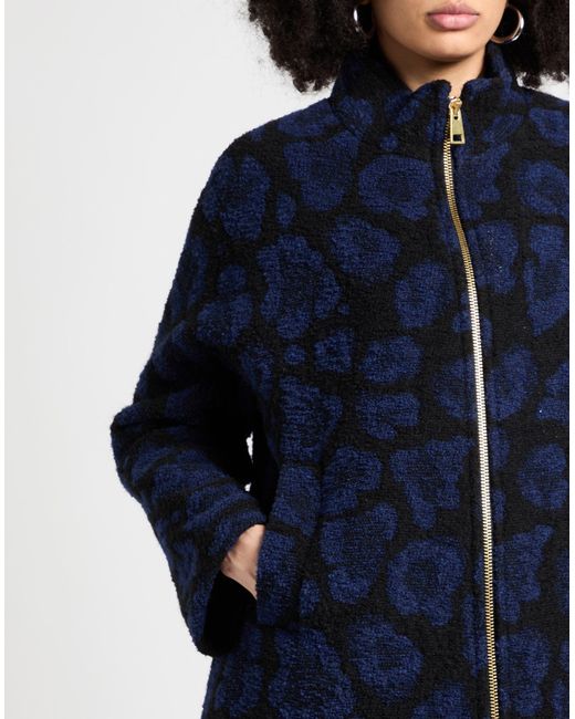 MARCIANO BY GUESS Blue Midnight Coat Wool