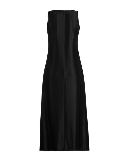 Jil Sander Black Midi Dress