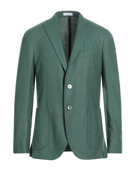 Boglioli Green Suit Jacket for men