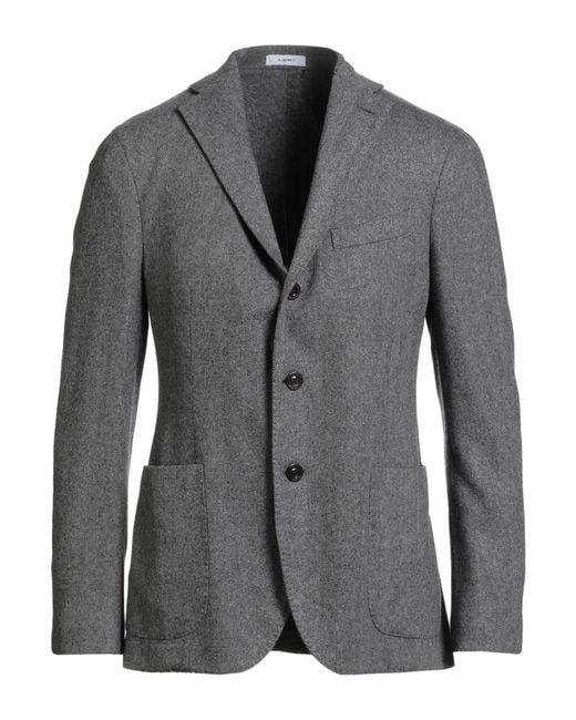 Boglioli Black Blazer for men