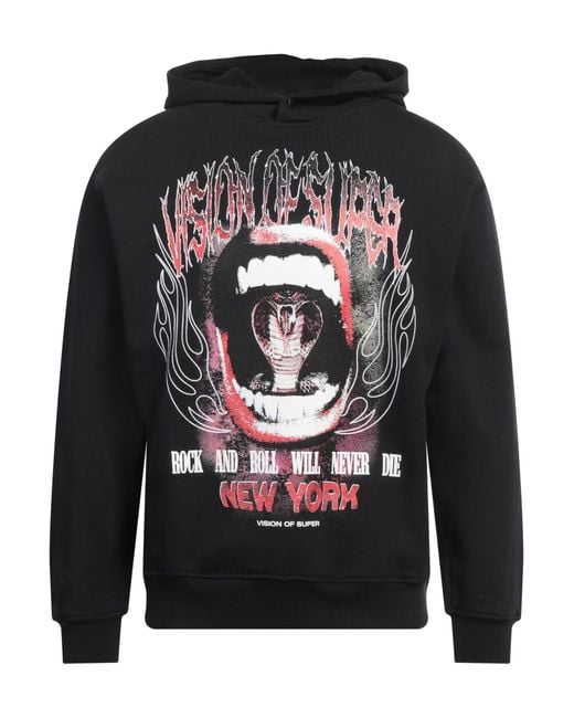 Vision Of Super Gray Sweatshirt Cotton for men