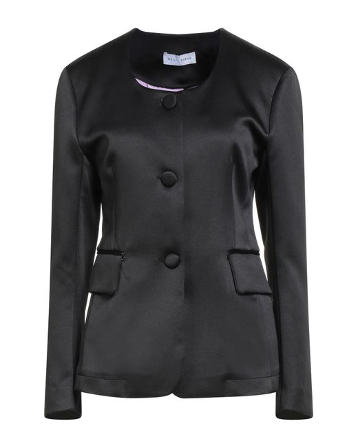 WEILI ZHENG Black Jacke & Anorak