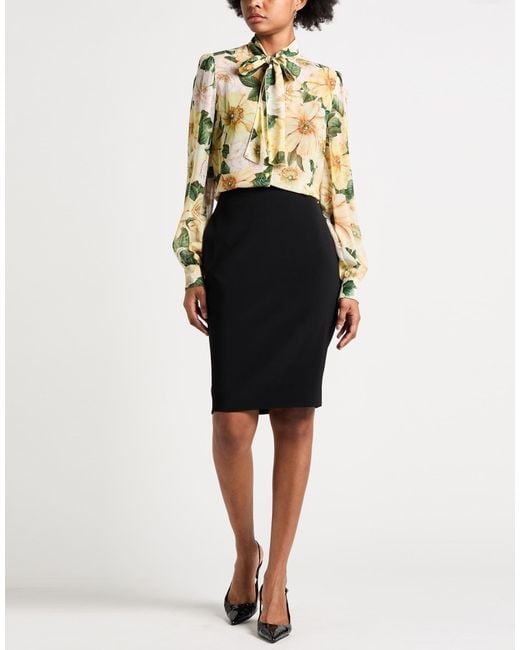 Dolce & Gabbana Metallic Shirt Silk