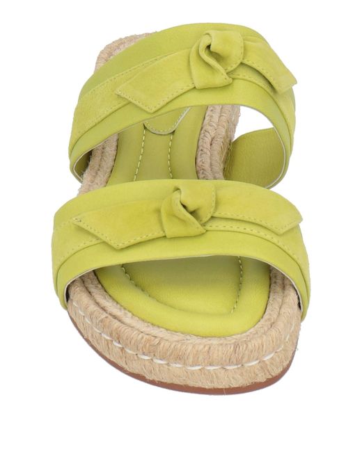 Alexandre Birman Green Espadrilles