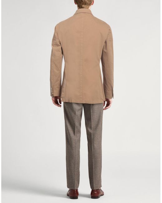 Hackett Natural Camel Blazer Cotton for men