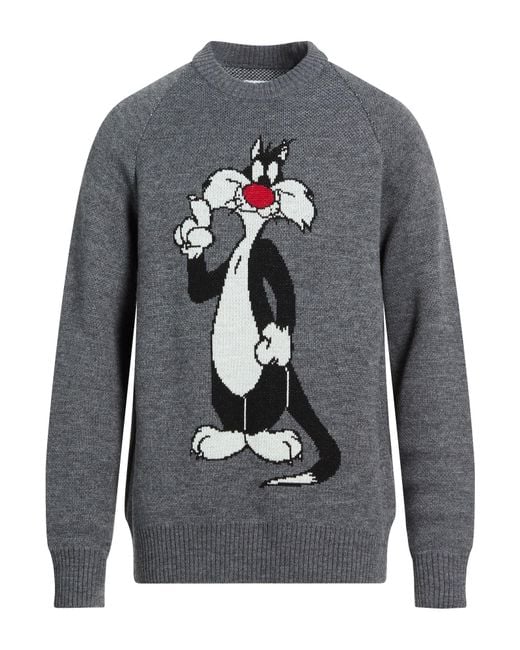 LC23 Gray Sweaters for men